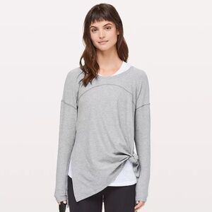 NWT Lululemon Hit Unwind Long Sleeve Shirt